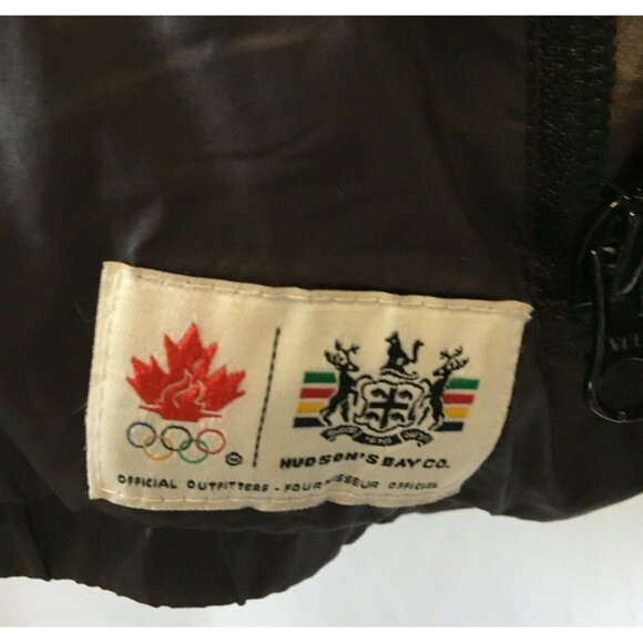 Hudson's Bay Women Olympics Windbreaker 2010 Canada Official Full Zip Hood Sz S - Picture 4 of 9
